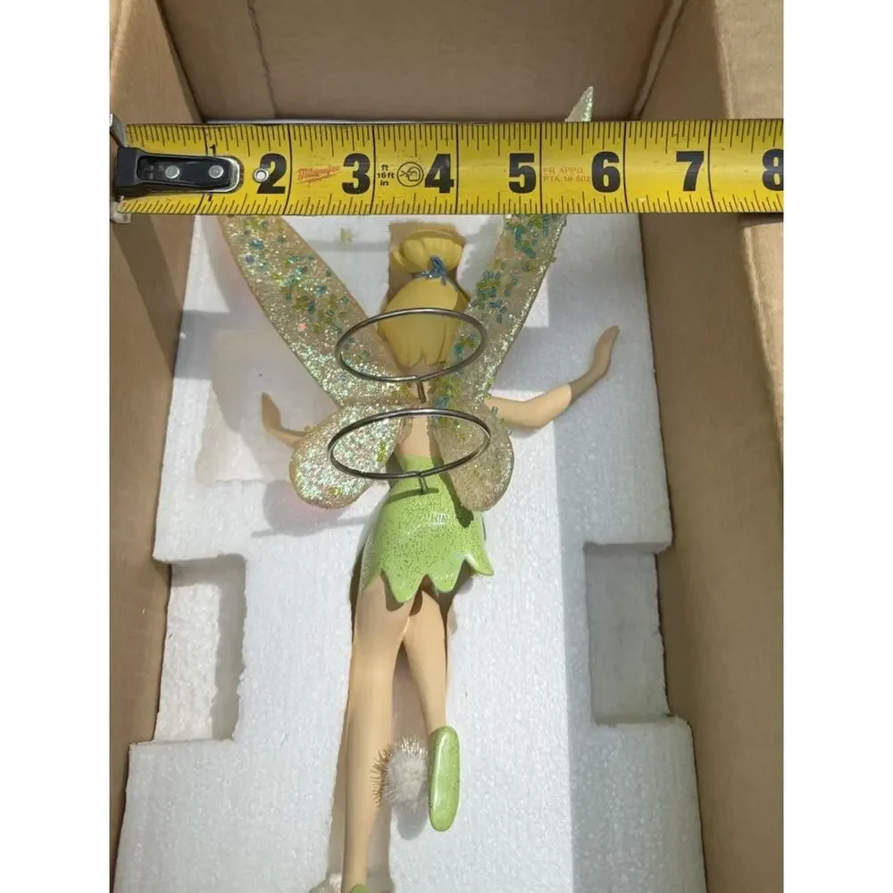1990 Disney Tinker Bell Tree Topper Mickey Very Merry Christmas Rare OriginalBox - Picture 16 of 16